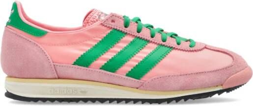 Adidas SL 72 Schoenen Roze Maat: 36 2 3 Leer Foot Locker