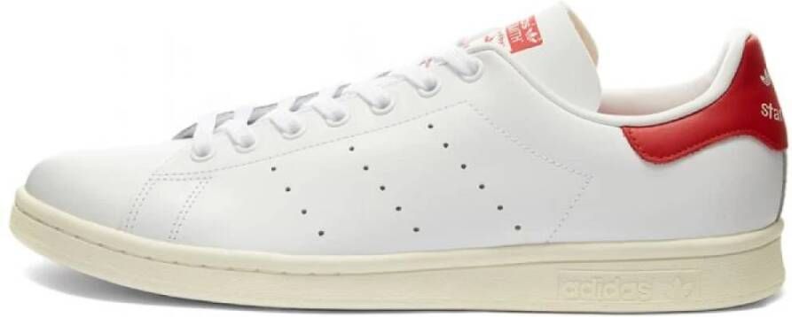 Adidas Originals Stan Smith Wit Off White Scarlet Sneaker White Heren