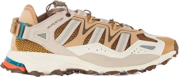 Adidas Ademende beige sneakers met verstelbare hiel en elastische veters Beige Heren