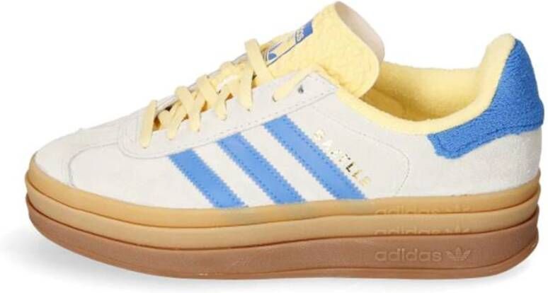 Adidas Originals Gazelle Bold W Sneaker Terrace Schoenen almost blue bright blue almost yellow maat 37 1 3 beschikbare maaten 37 1 3 38 40 2 3 Schoenen