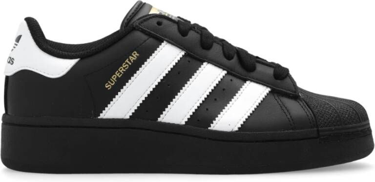 Adidas Originals Superstar Xlg Sneaker Superstar core black ftwr white gold met. maat: 38 beschikbare maaten:36 2 3 37 1 3 38 2 3 39 1