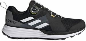 Adidas Terrex Two Boa Trail Running Heren Schoenen Black Mesh Synthetisch