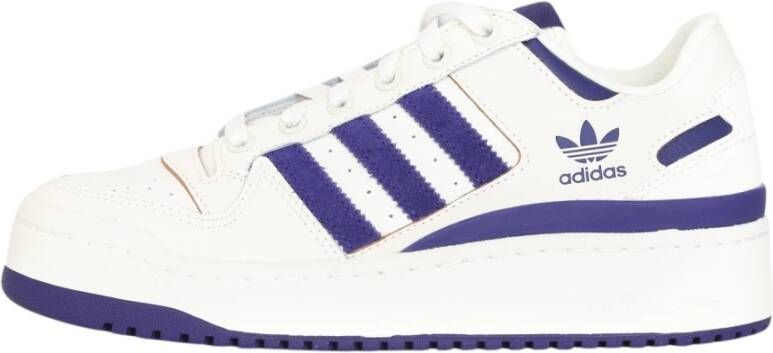 Adidas Originals Witte Forum Bold Stripes Sneakers White Dames