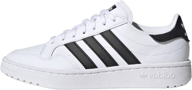 adidas Originals Witte lage sneakers voor jongens Wit Heren