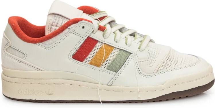 Adidas Originals Witte lage top sneakers voor mannen White Heren
