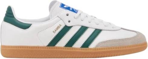 adidas Originals Witte Samba OG Sneakers Multicolor Heren