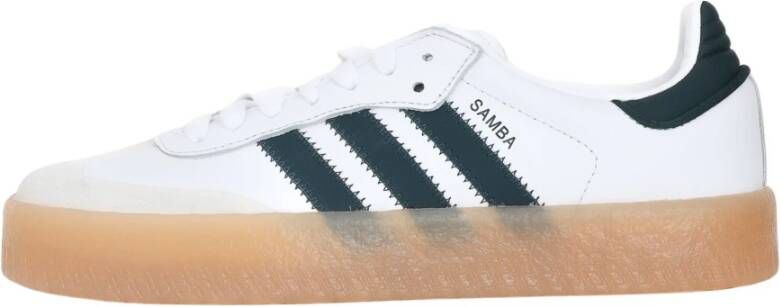Adidas Originals Witte Sambae Sneakers Klassiek Laag Profiel - Foto 2