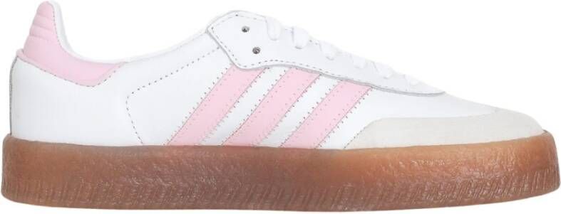Adidas Originals Witte Sambae Sneakers Moderne Stijl