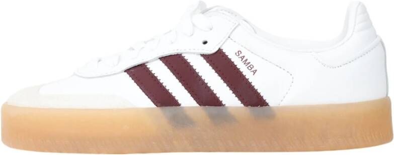 Adidas Originals Witte Sambae Sneakers Unisex Lente Zomer