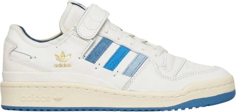 Adidas Originals Witte Sneakers met X Platte Veters en Verstelbare Klittenbandsluiting White