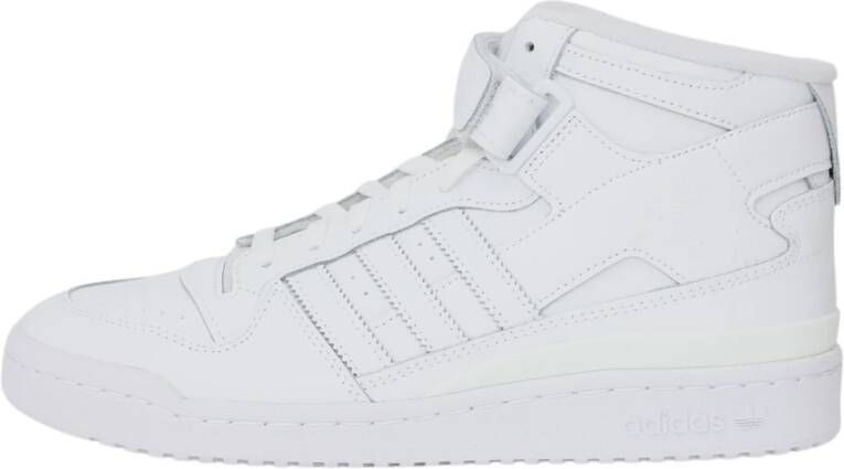 Adidas Originals Forum Mid Schoenen Cloud White Cloud White Cloud White Dames - Foto 10