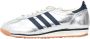 Adidas Originals SL 72 OG W silver met. collegiate navy off white Lifestyle in zilver formaten: 38.666 - Thumbnail 1