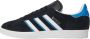 Adidas Originals Zwarte Gazelle Leren Sneakers Multicolor - Thumbnail 1
