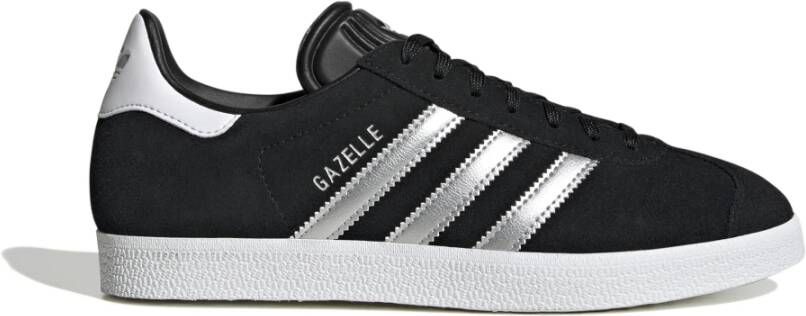 Adidas Originals Zwarte Gazelle Sneakers Old-School Vibes Zwart Dames