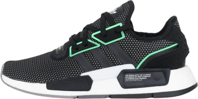 Adidas Originals Zwarte Heren Sneakers met Veters Zwart Heren