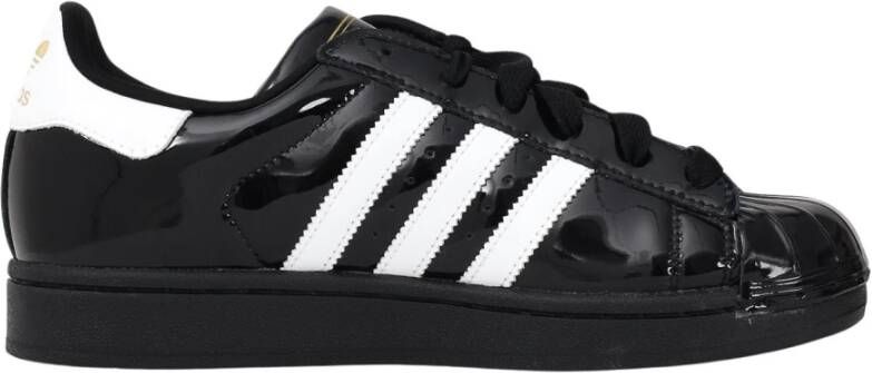 Adidas Originals Zwarte Superstar II Sneakers Vrouwen