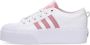 Adidas Originals Nizza Platform sneakers wit roze - Thumbnail 2