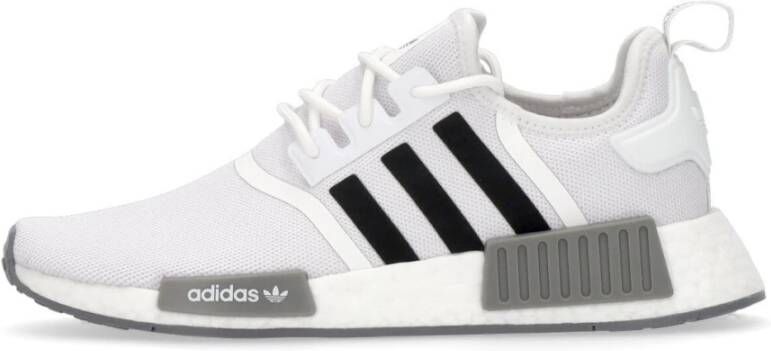 Adidas Originals Nmd_R1 Primeblue Witte Sneakers met Zwarte Inzetstukken White - Foto 3