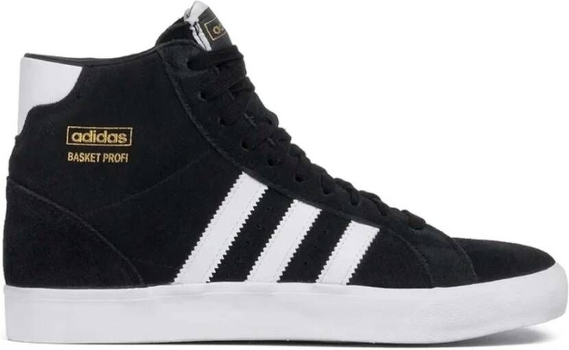 Adidas Originals Basket Profi Schoenen Core Black Cloud White Gold Metallic - Foto 4