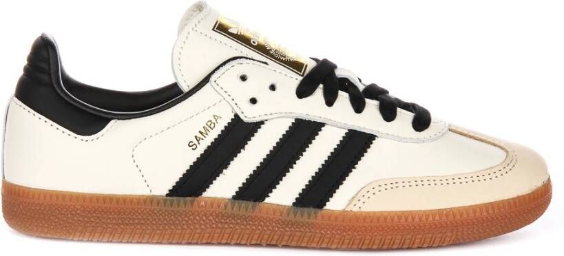 Adidas Originals Samba Og Sneaker Trendy Sneakers cream white core black sand strata maat: 40 beschikbare maaten:36 2 3 37 1 3 38 3 - Foto 2