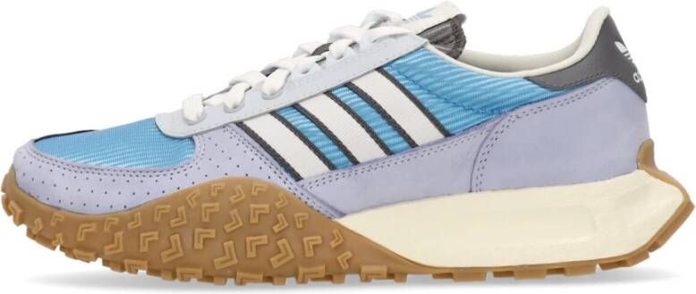 Adidas Retro Blauwe Sneakers Blauw Heren