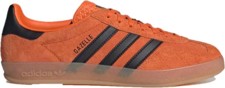 Adidas Retro Gazelle Indoor Sneaker Orange Heren