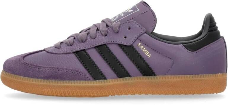 Adidas Retro Stijl Lage Schoenen Shadow Violet