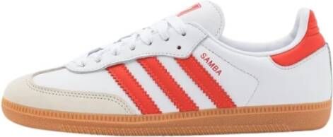 Adidas Retro Stijl Rode Sneakers Multicolor Dames