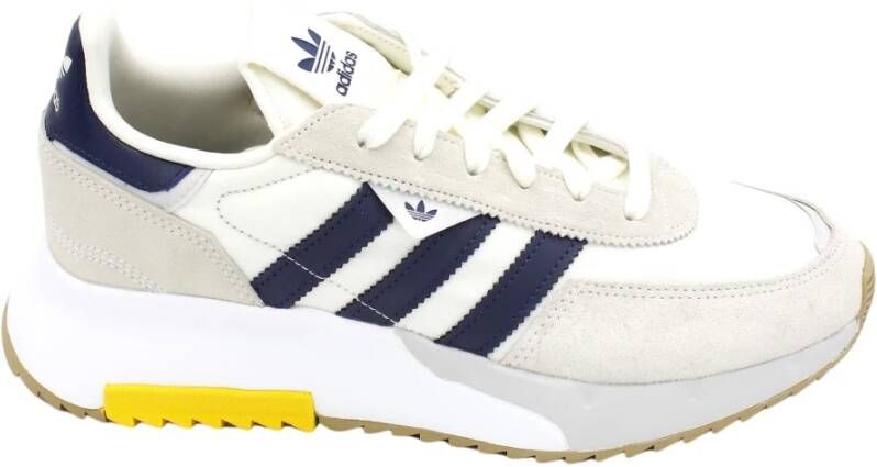 Adidas Retro Stijl Sneakers met Suède Inzetstukken
