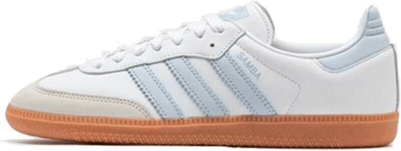 Adidas Originals Samba Og Women Sneaker Trendy Sneakers Dames ftwr white halo blue off white maat: 38 2 3 beschikbare maaten:37 1 3 38 2 3 39 - Foto 4