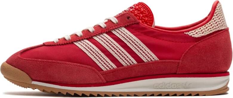 Adidas Retro Style Sneakers Better Scarlet Wonder White
