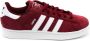 Adidas Originals Bordeauxrode Campus 2 Zijde Suede Sneakers Red Dames - Thumbnail 7