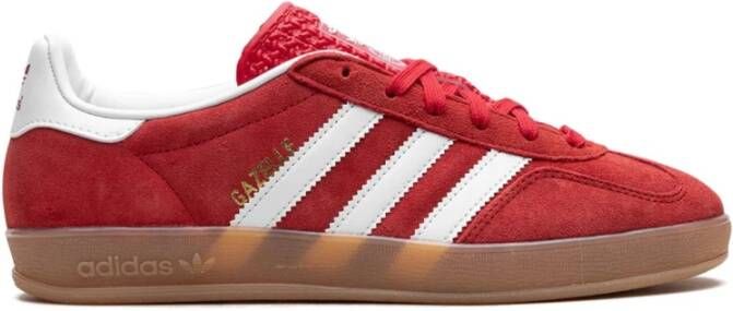 Adidas Rode Suede Gazelle Indoor Sneakers