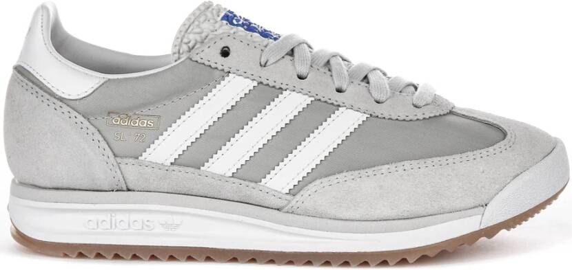 Adidas Originals Grijze Sneakers met Nylon en Suède Gray
