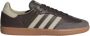 Adidas Samba Bruine Lederen Sneakers Brown Heren - Thumbnail 1