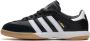 Adidas Originals Zwart Witte Samba Sneakers Gouden Stiksels - Thumbnail 12