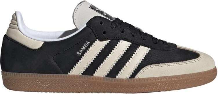 Adidas Originals Samba OG Schoenen Core Black Wonder White Silver Metallic- Core Black Wonder White Silver Metallic