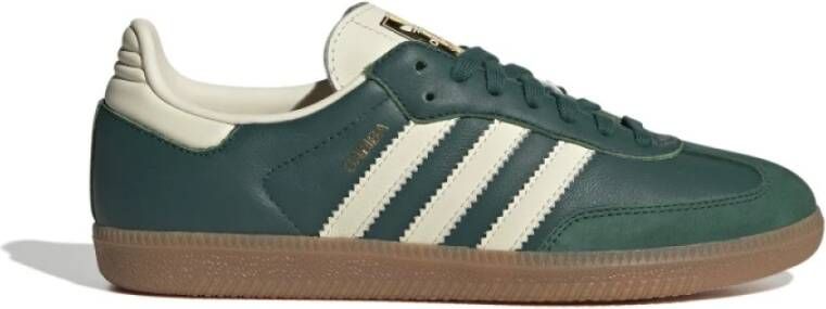 Adidas Samba sneaker van nubuck met leren details