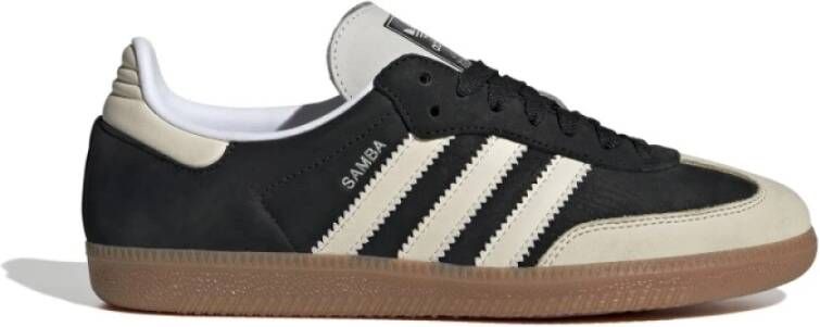 Adidas Originals Samba OG Schoenen Core Black Wonder White Silver Metallic- Core Black Wonder White Silver Metallic