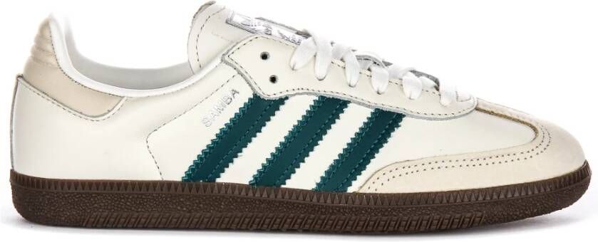 Adidas Originals Samba OG Dames Cloud White Legacy Teal Wonder White- Dames Cloud White Legacy Teal Wonder White