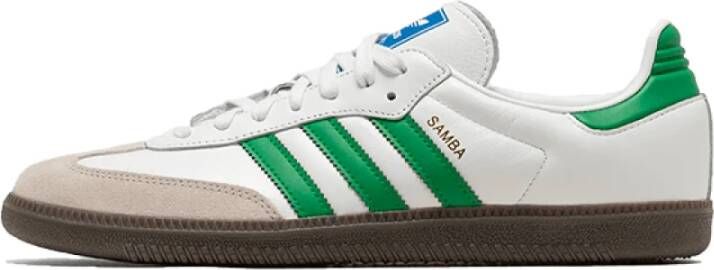 Adidas Samba OG Wit Groen Sneakers White Heren