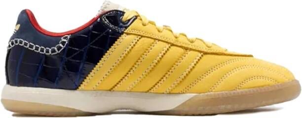 Adidas Samba Suede Sneaker Yellow Heren