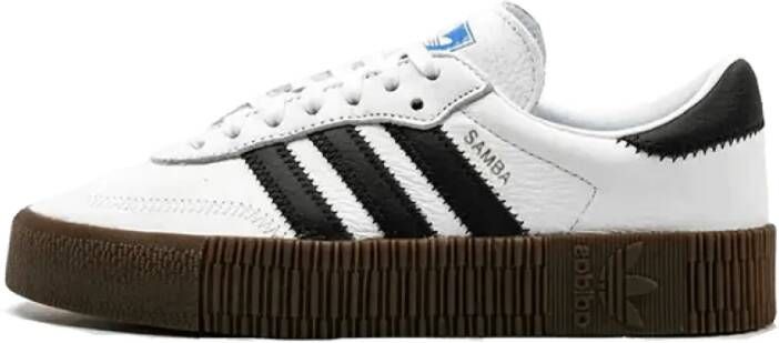 Adidas Originals Plateausneakers met vetersluiting model 'SAMBAROSE W'