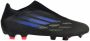 Adidas X Speedflow.3 Veterloze Firm Ground Voetbalschoenen Core Black Sonic Ink Solar Yellow Dames - Thumbnail 2