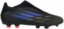 Adidas X Speedflow.3 Veterloze Firm Ground Voetbalschoenen Core Black Sonic Ink Solar Yellow Dames - Thumbnail 11