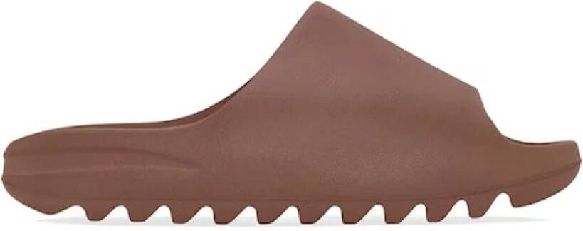 Adidas Yeezy Slide Flax Minimalistische Stijl Brown Heren