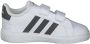 Adidas Sportswear Grand Court 2.0 sneakers wit matzilver Imitatieleer 19 - Thumbnail 2