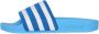 Adidas Adilette Badslippers Sky Rush White Blue Dames - Thumbnail 2