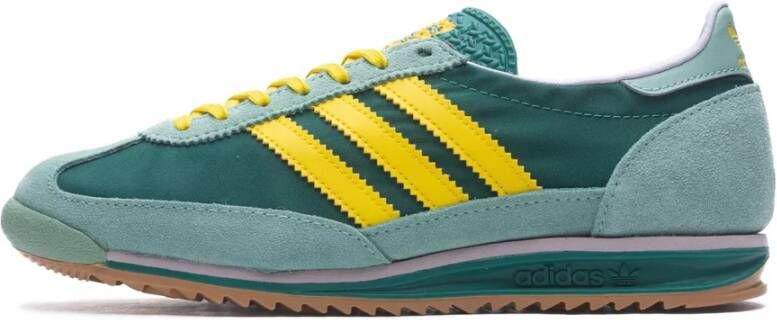 Adidas Originals SL 72 Active Green Yellow Hazy Green- Active Green Yellow Hazy Green