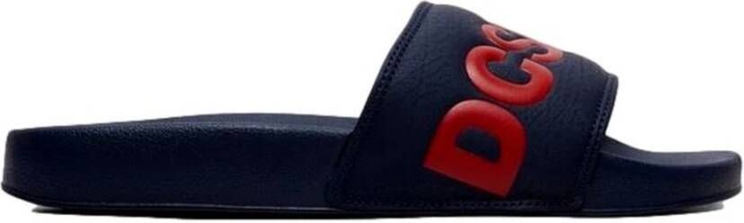 DC Palas Negras Slide Adyl100043 Shoes Blauw Heren - Foto 2